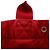 Hermès Borsa in tela Hermes DeauvillePM Rosso - vista 14