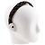Fendi Zucca Nylon Canvas Haarreif Braun - Ansicht 2