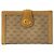 Cartera de piel con doble anclaje Gucci Castaño - vista 2