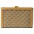 Cartera de piel con doble anclaje Gucci Castaño - vista 3