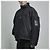 Autre Marque N.HOOLYWOOD TEST PRODUCT EXCHANGE SERVICE x WILDTHINGS Sobrecamisa reversible de nylon Negro - vista 3