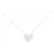 Autre Marque Collana in oro bianco Au750 e diamanti Argento