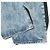 Autre Marque Jeans de denim con combinación de nylon y lavado químico stein Azul - vista 8