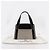 Autre Marque Borsa Tote 2way in tela e vitello MORABITO Nero Grigio - vista 18