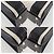 Autre Marque Borsa Tote 2way in tela e vitello MORABITO Nero Grigio - vista 4