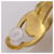 Orecchini Chanel Coco Mark Matelasse D'oro - vista 13