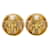 Orecchini Chanel Coco Mark Matelasse D'oro - vista 3