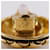 Orecchini Chanel Coco Mark Matelasse D'oro - vista 9