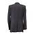 Completo in lana Louis Vuitton Marrone Grigio antracite - vista 4