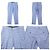 Autre Marque Conjunto de traje de lana Super130s Hugo Boss CARLO BARBERA Azul - vista 7