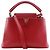 Borsa 2way Louis Vuitton Capucines BB Taurillon Rosso