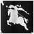 Polo de malha de algodão e seda com design Equestrian Knight Burberry London Preto Branco - vista 12