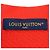 Wollstrickjacke mit geprägtem Louis Vuitton Logo Rot - Ansicht 9