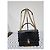 FENDI Vitello Liberty Scalloped Studded Kan I Shoulder Bag Black Nero - vista 15