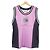 Top de tirantes de algodón Gucci Negro Rosa