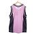 Top de tirantes de algodón Gucci Negro Rosa - vista 2