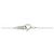 Autre Marque Collana di Diamanti PT900/PT850 Argento - vista 5