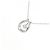 Autre Marque Collana in oro bianco 10K e diamanti Argento - vista 3