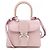 Borsa mini in pelle Delvaux Brillant Rosa