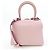 Borsa mini in pelle Delvaux Brillant Rosa - vista 3
