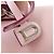 Borsa mini in pelle Delvaux Brillant Rosa - vista 6