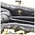 Borsa a tracolla in agnello Chanel Nero Gold hardware - vista 6