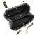 Borsa a tracolla in agnello Chanel Nero Gold hardware - vista 8