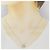 Autre Marque Collier en forme de fer à cheval avec diamants en PT900 PT850 Argenté - vue 6