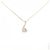 Autre Marque Collana con Diamanti Au750 Rosa