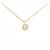 Autre Marque Collana con diamante Au750 D'oro