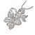 Autre Marque Collana Fiore in Diamanti Au750 D'oro - vista 4