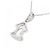 Autre Marque Collana in oro bianco Au750 e diamanti Argento - vista 4