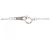 Autre Marque Collana in oro bianco Au750 e diamanti Argento - vista 5