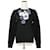 Chanel Camellia Corsage Sweatshirt Schwarz