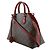 Borsa 2way Louis Vuitton Alma Monogram Marrone Rosso - vista 2