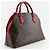 Borsa 2way Louis Vuitton Alma Monogram Marrone Rosso - vista 3