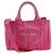 Prada Canapa Canvas 2way Tasche Pink