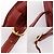 Borsa a tracolla in pelle di vitello Interlocking G Gucci Rosso - vista 17