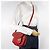 Borsa a tracolla in pelle di vitello Interlocking G Gucci Rosso - vista 18