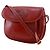 Borsa a tracolla in pelle di vitello Interlocking G Gucci Rosso - vista 2