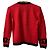 Christian Dior Wollstrickjacke mit farbigem Paspel Rot - Ansicht 3