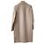 Autre Marque Abrigo Chester de lana CINOH Rosa Beige - vista 2