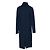 Autre Marque Cabana Rollkragenkleid mit Schlitz Blau - Ansicht 2