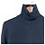 Autre Marque Cabana Rollkragenkleid mit Schlitz Blau - Ansicht 3