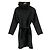 Autre Marque Abrigo de cuello alto DKNY Castaño