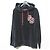 Autre Marque BLUE LABEL CRESTBRIDGE CB Wappen Velour Pullover Hoodie Schwarz