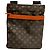 Autre Marque Borsa a tracolla in jacquard monogram russet Marrone
