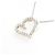 Autre Marque Collar Corazón de Diamante Au750 Dorado - vista 3