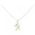 Autre Marque Collana Initial M Diamond Au750 D'oro