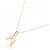 Autre Marque Collana Initial M Diamond Au750 D'oro - vista 2